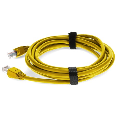 ADD-ON 6FT RJ-45 MALE TO RJ-45 MALE YELLOW CAT5E UTP PVC COPPER PATCH CABLE ADD-6FCAT5E-YW